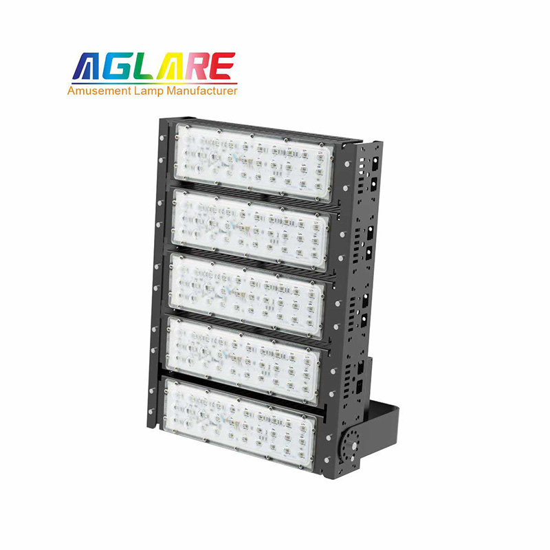 led彩色投光灯 带？250W变色RGB泛光灯游乐园公园景观户表照明