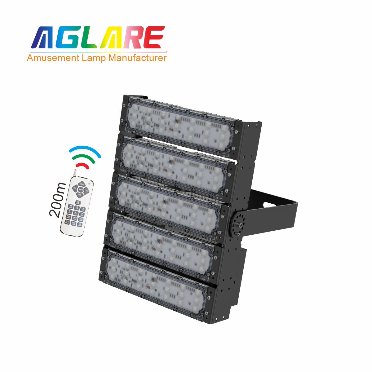 250W LED彩色投光灯RGB景观灯户表射灯带？仄