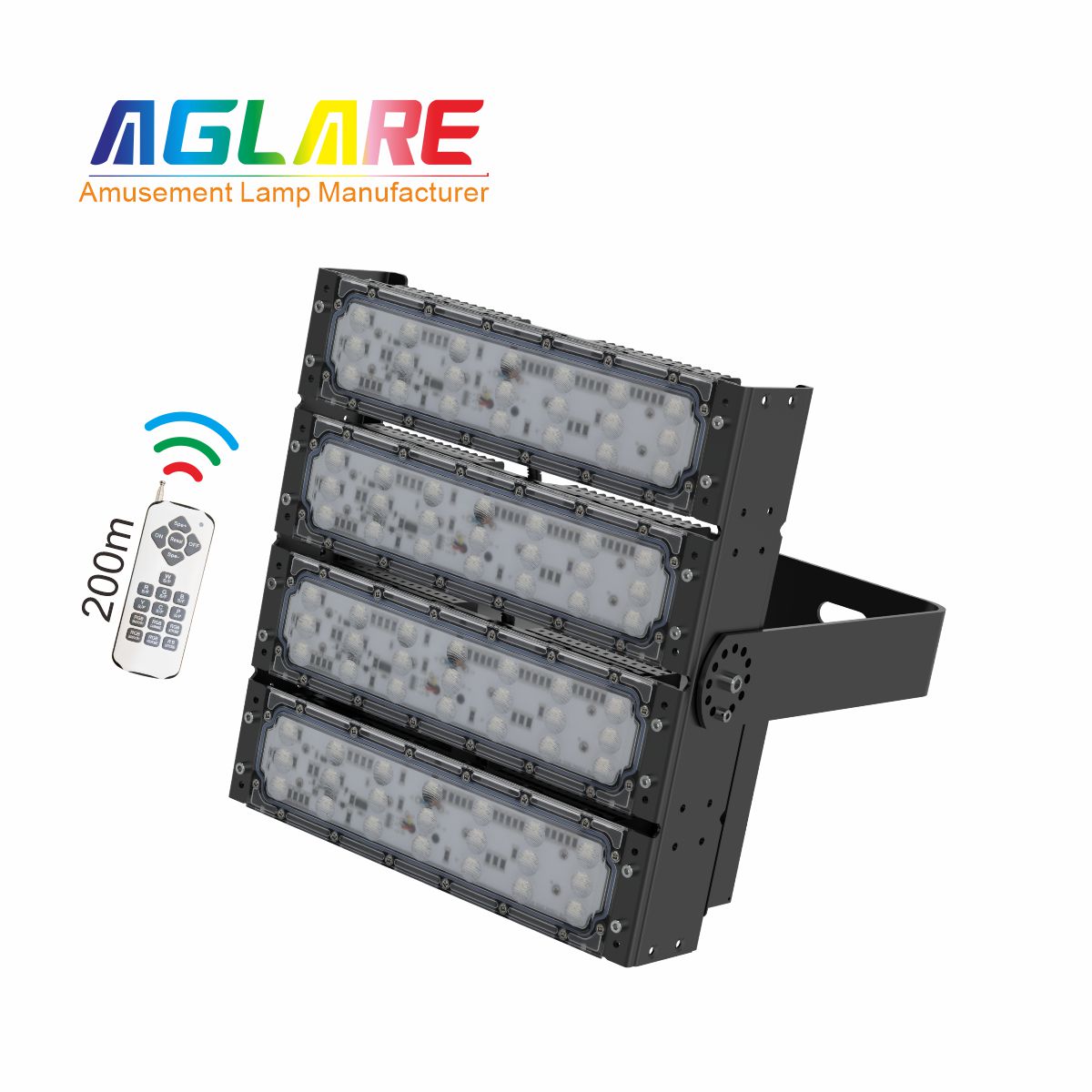 200W RGB彩色投光灯,变色户表射灯带？仄