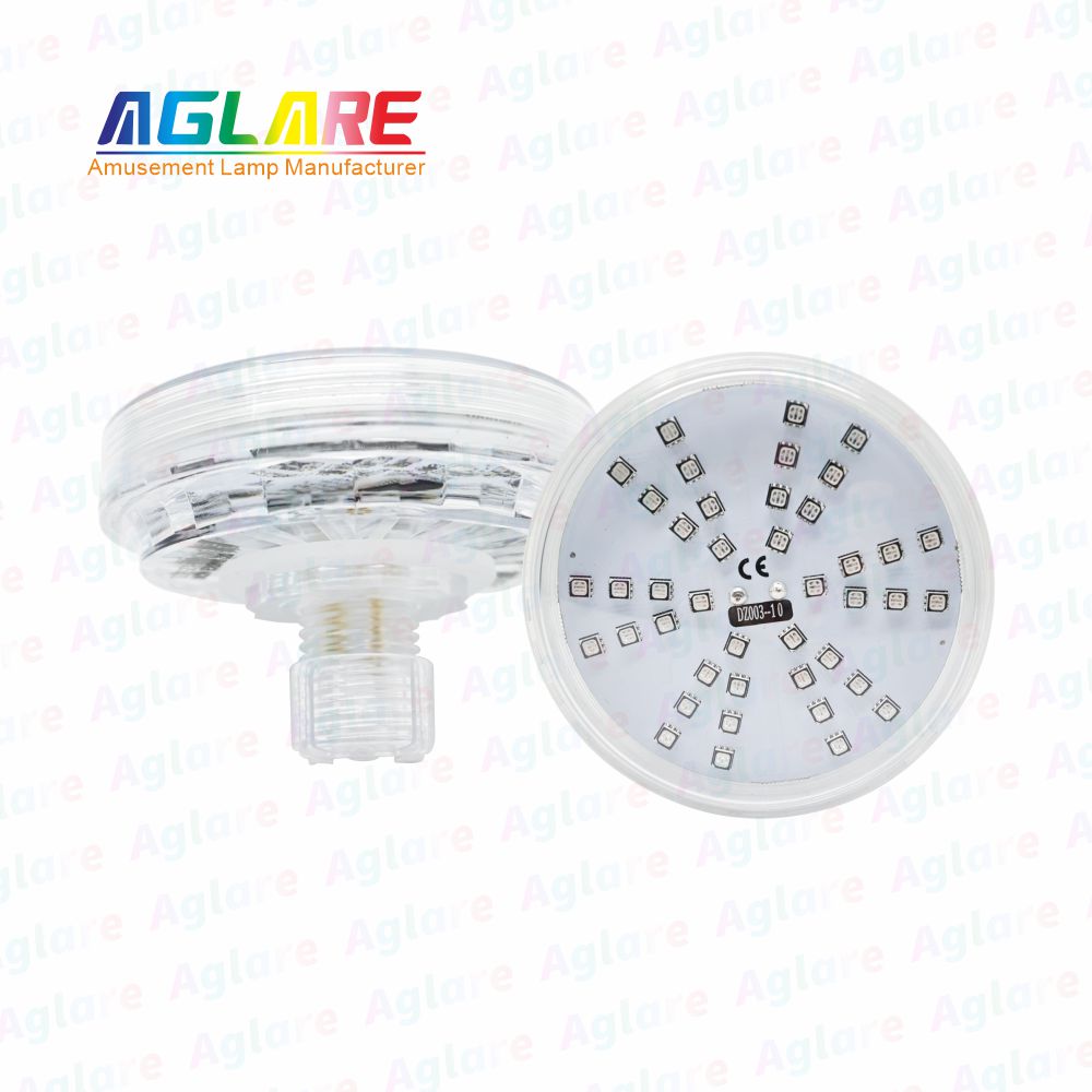 80mm RGB自动LED灯1-16旋转成效的游乐设施- AC24V， 48led